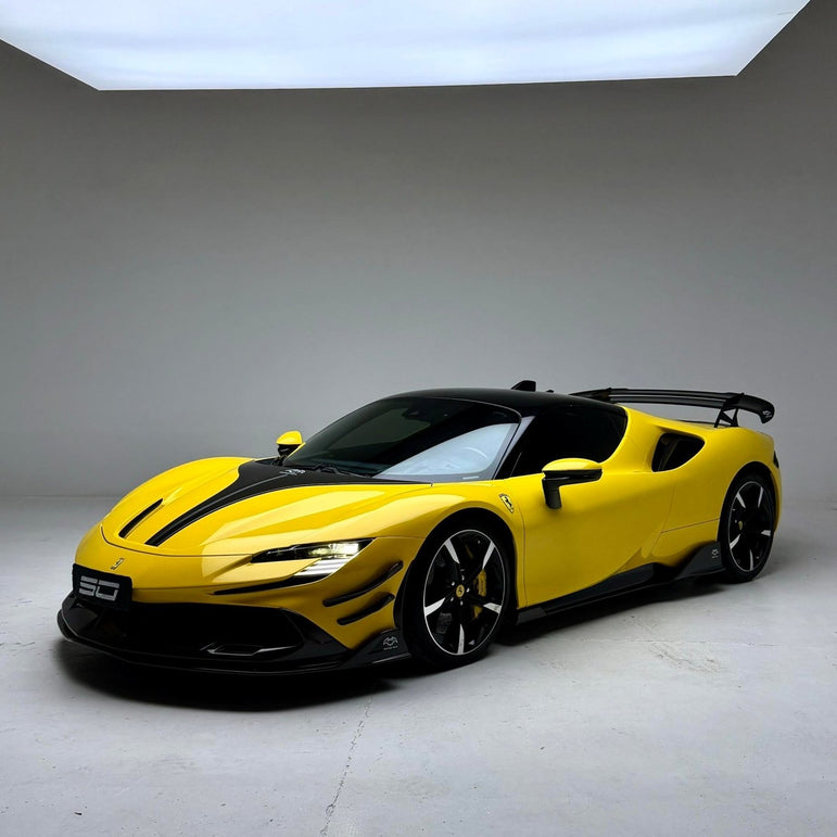 SD Dry Carbon Fibre (Prepreg) Full Aero Bodykit for Ferrari SF90 Aftermarket Carbon Fiber Part / Bodykit - Robot Bodykits