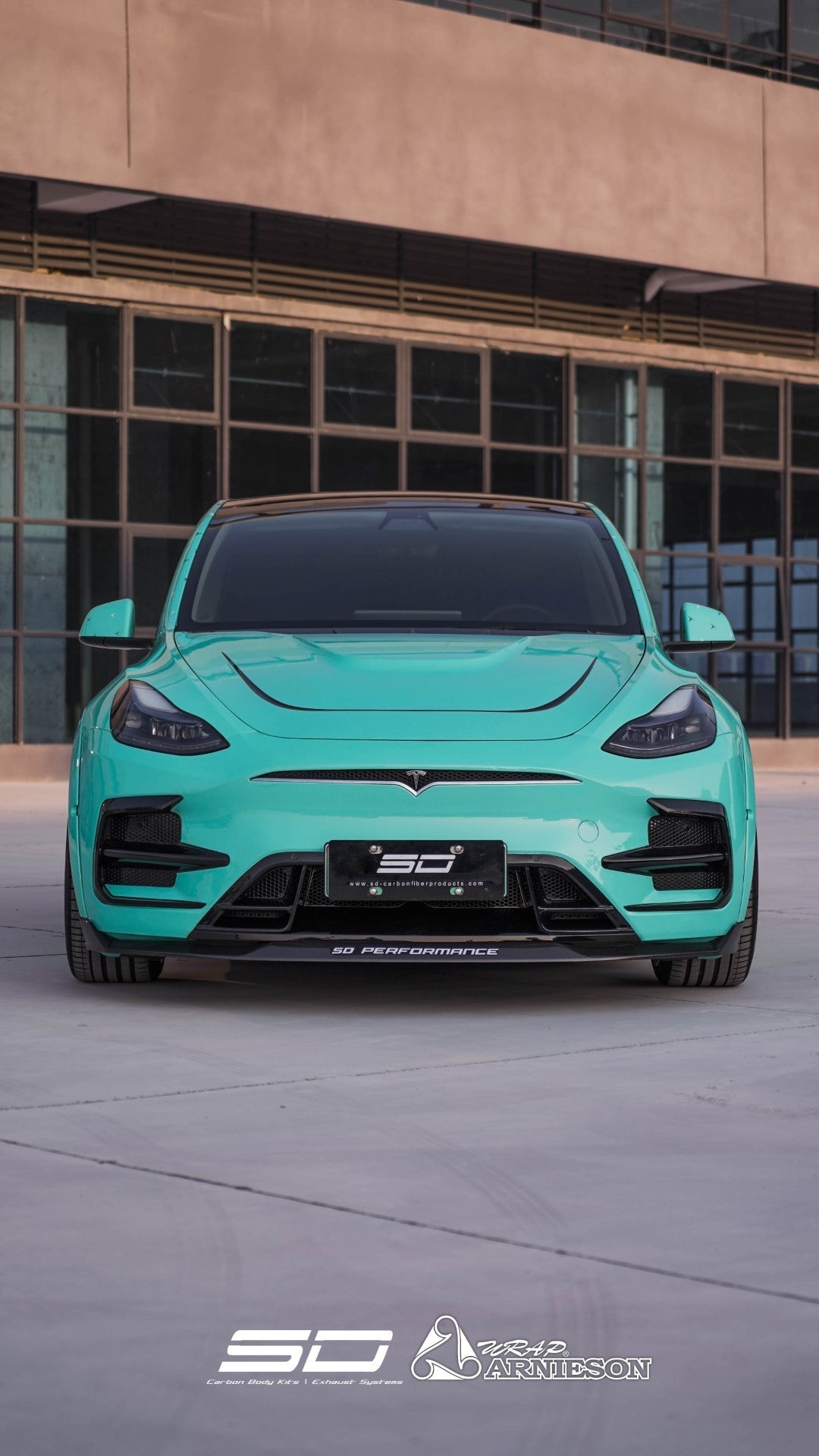 SD Dry Carbon Hood Bonnet For Tesla Model Y / Performance Aftermarket Carbon Fiber Part / Bodykit - Robot Bodykits