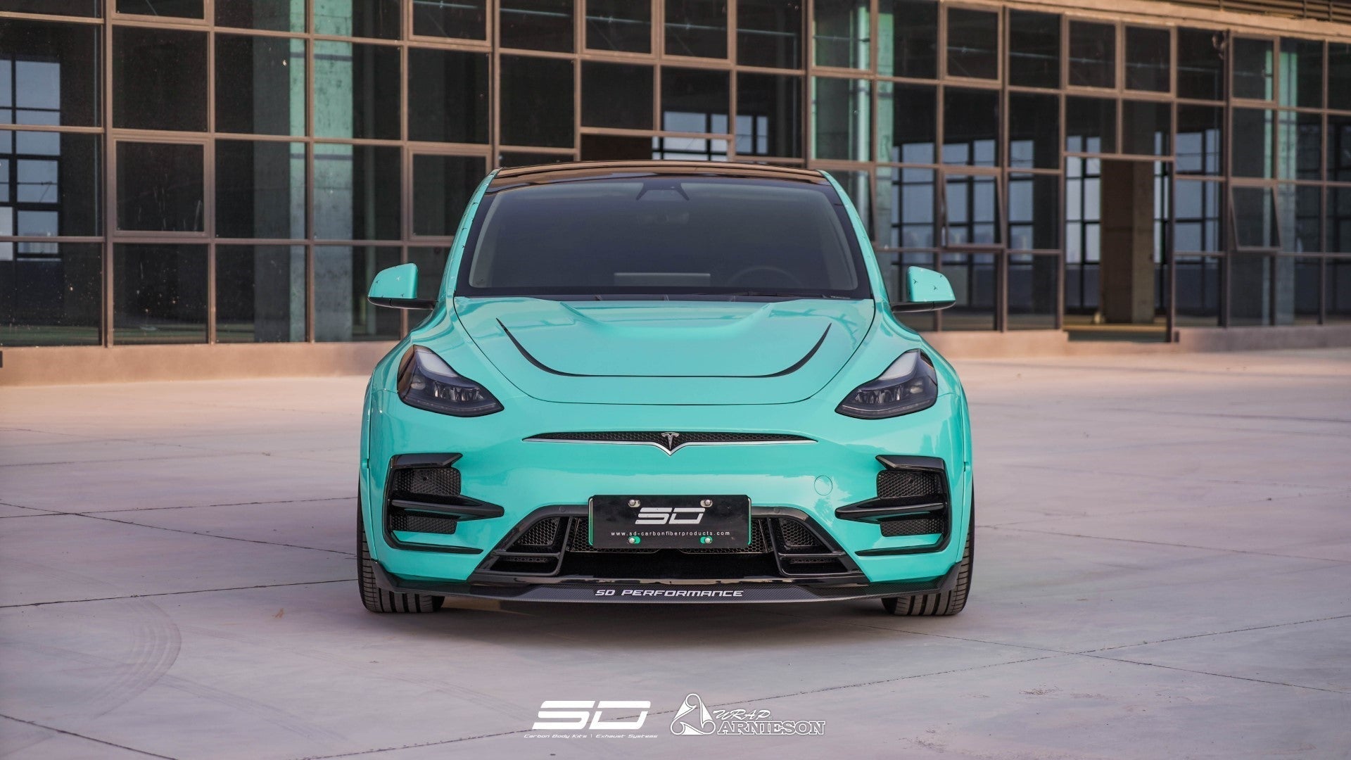 SD Dry Carbon Hood Bonnet For Tesla Model Y / Performance Aftermarket Carbon Fiber Part / Bodykit - Robot Bodykits
