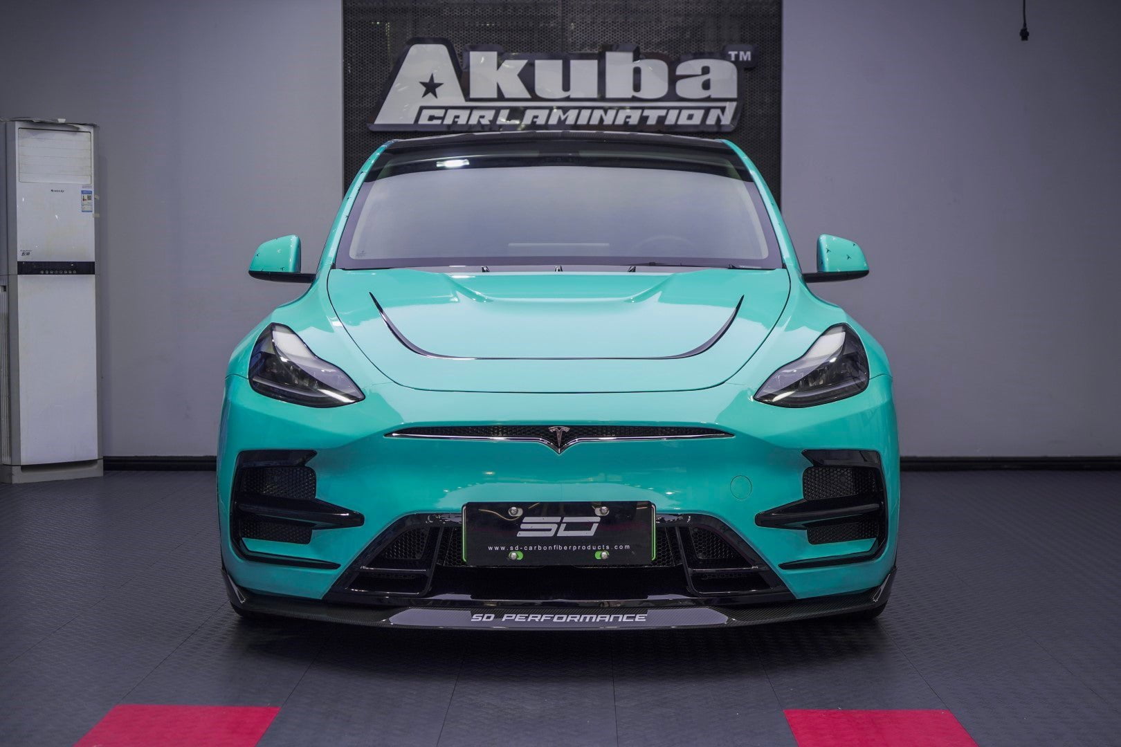 SD Dry Carbon Hood Bonnet For Tesla Model Y / Performance Aftermarket Carbon Fiber Part / Bodykit - Robot Bodykits