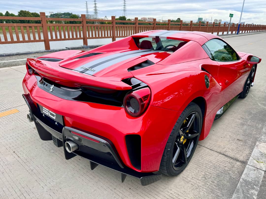 SD Dynamics Full Ferrari 488GTB Upgrade to Pista Conversion Body Kit Aftermarket Carbon Fiber Part / Bodykit - Robot Bodykits