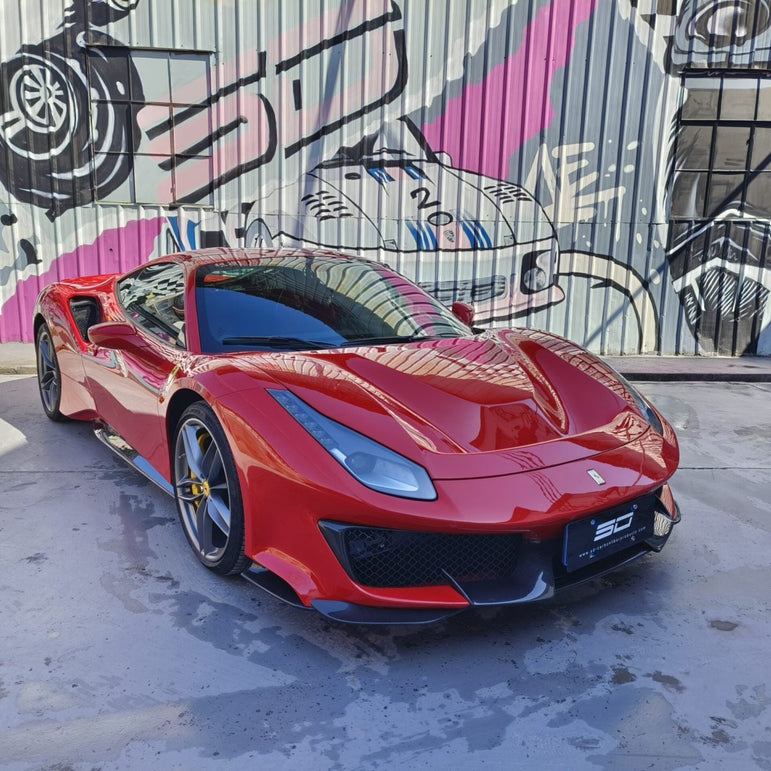 SD Dynamics Full Ferrari 488GTB Upgrade to Pista Conversion Body Kit Aftermarket Carbon Fiber Part / Bodykit - Robot Bodykits