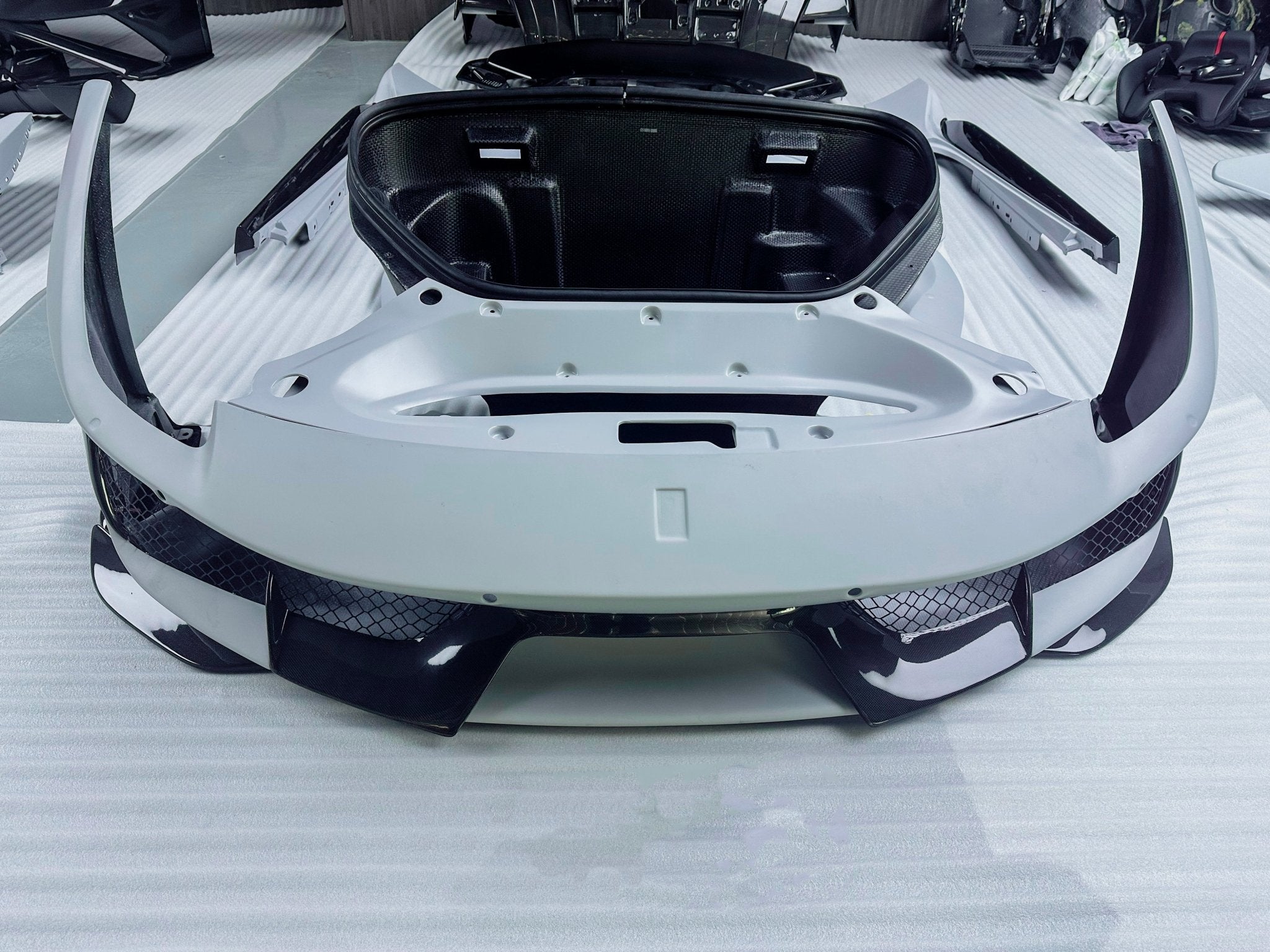 SD Dynamics Full Ferrari 488GTB Upgrade to Pista Conversion Body Kit Aftermarket Carbon Fiber Part / Bodykit - Robot Bodykits
