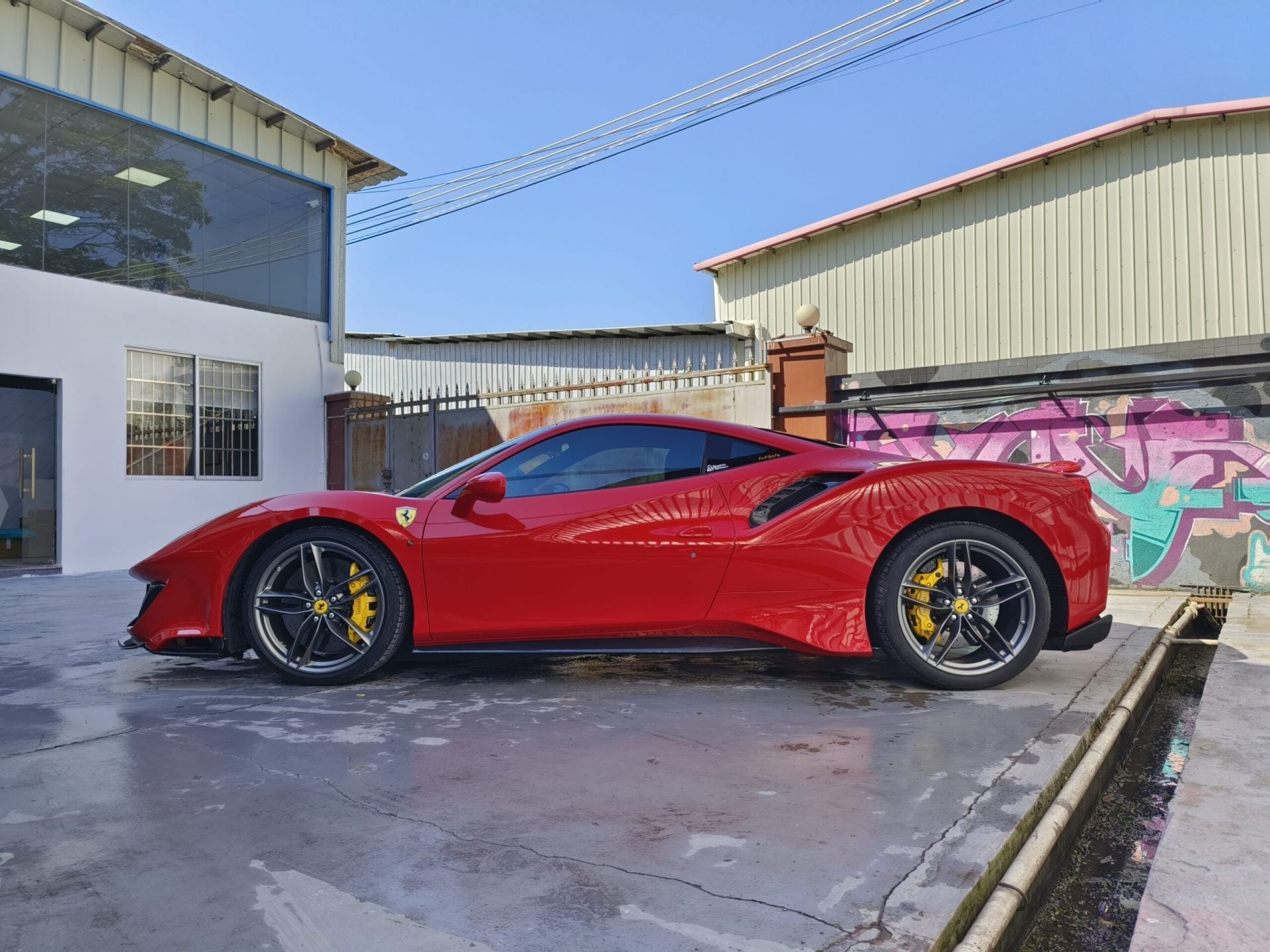 SD Dynamics Full Ferrari 488GTB Upgrade to Pista Conversion Body Kit Aftermarket Carbon Fiber Part / Bodykit - Robot Bodykits