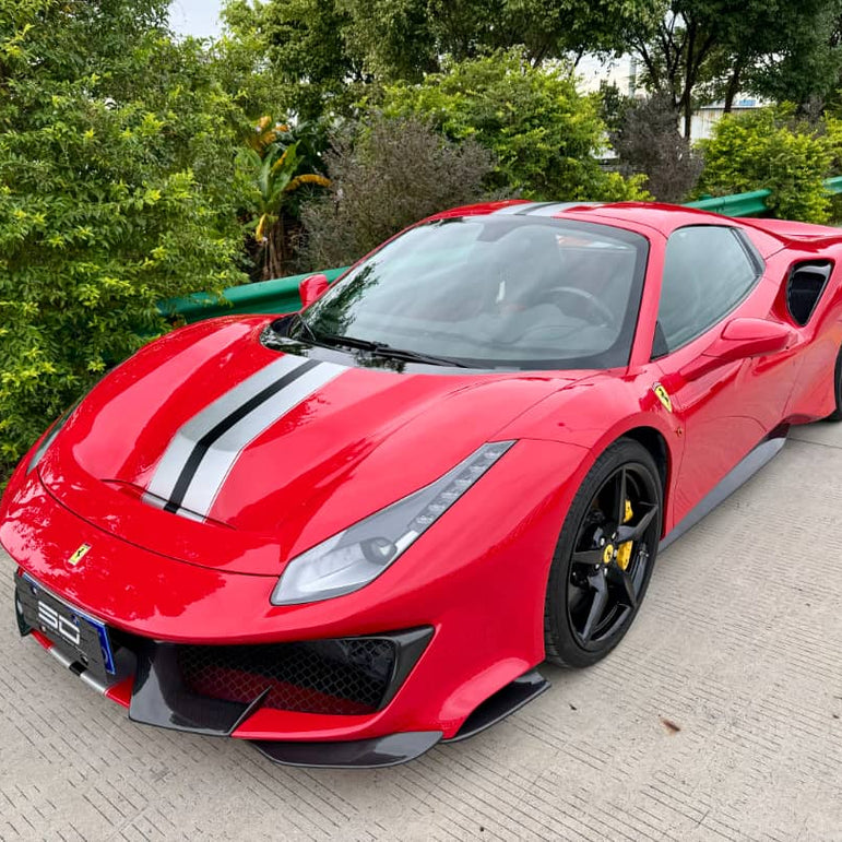 SD Dynamics Full Ferrari 488GTB Upgrade to Pista Conversion Body Kit Aftermarket Carbon Fiber Part / Bodykit - Robot Bodykits