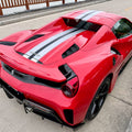 SD Dynamics Full Ferrari 488GTB Upgrade to Pista Conversion Body Kit Aftermarket Carbon Fiber Part / Bodykit - Robot Bodykits