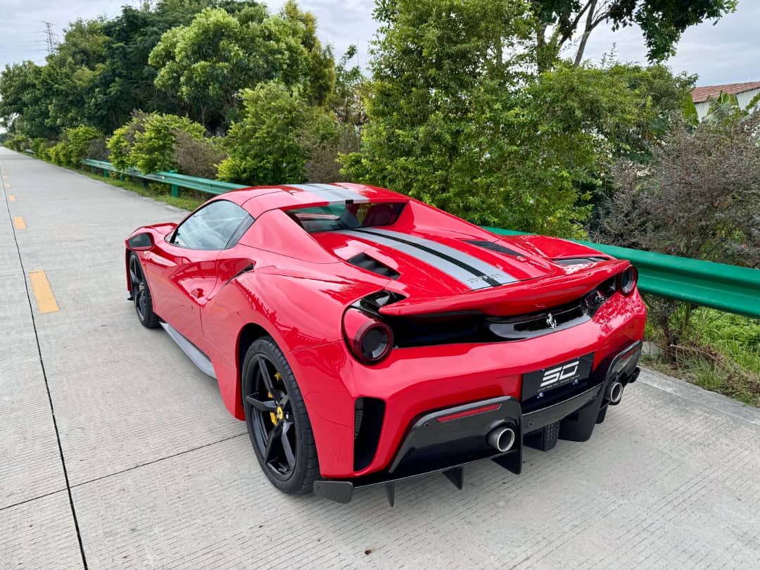 SD Dynamics Full Ferrari 488GTB Upgrade to Pista Conversion Body Kit Aftermarket Carbon Fiber Part / Bodykit - Robot Bodykits