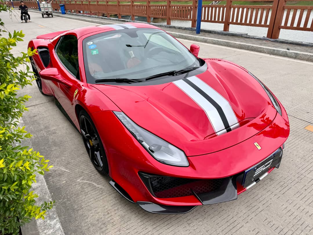 SD Dynamics Full Ferrari 488GTB Upgrade to Pista Conversion Body Kit Aftermarket Carbon Fiber Part / Bodykit - Robot Bodykits