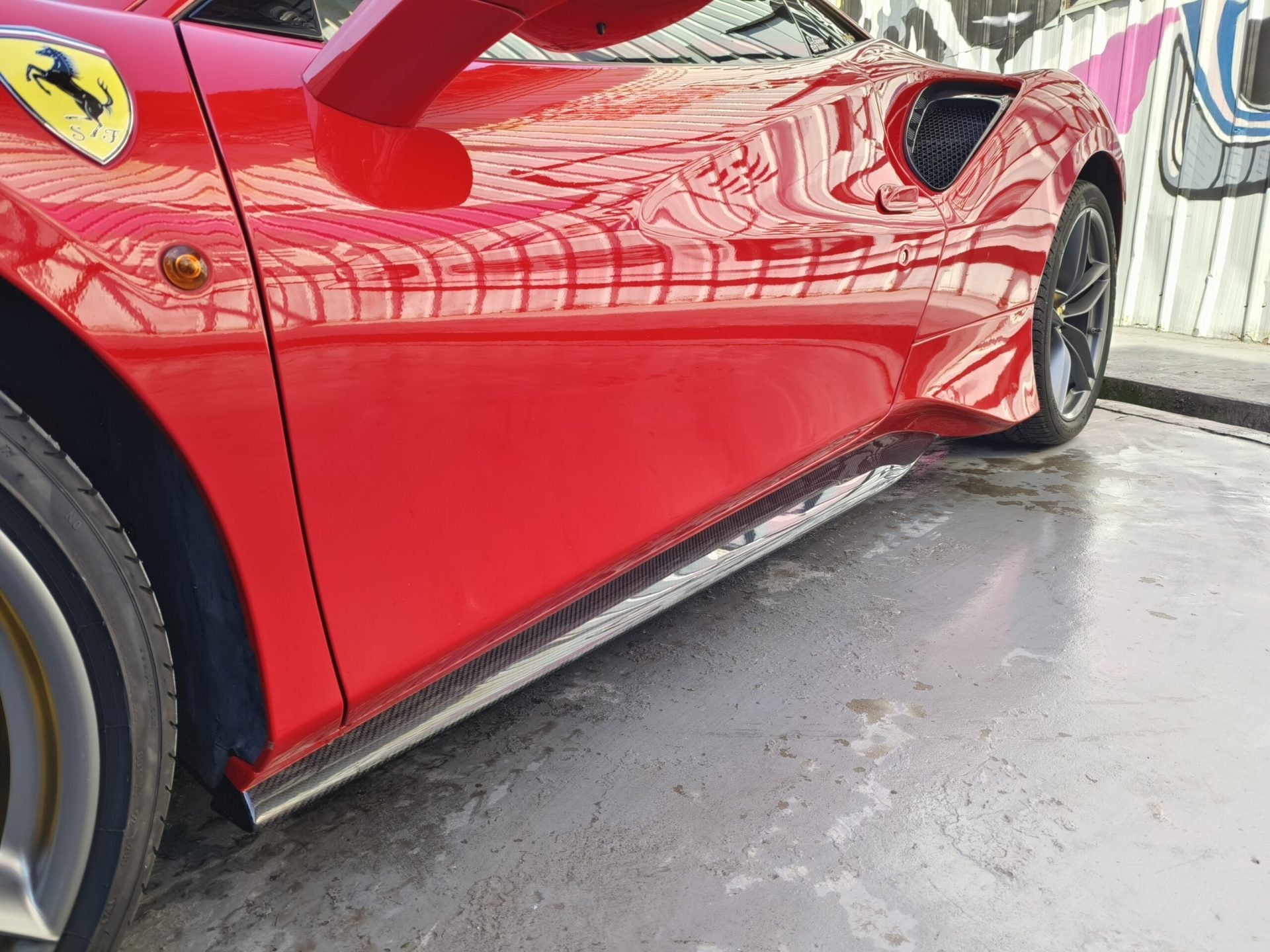 SD Dynamics Full Ferrari 488GTB Upgrade to Pista Conversion Body Kit Aftermarket Carbon Fiber Part / Bodykit - Robot Bodykits