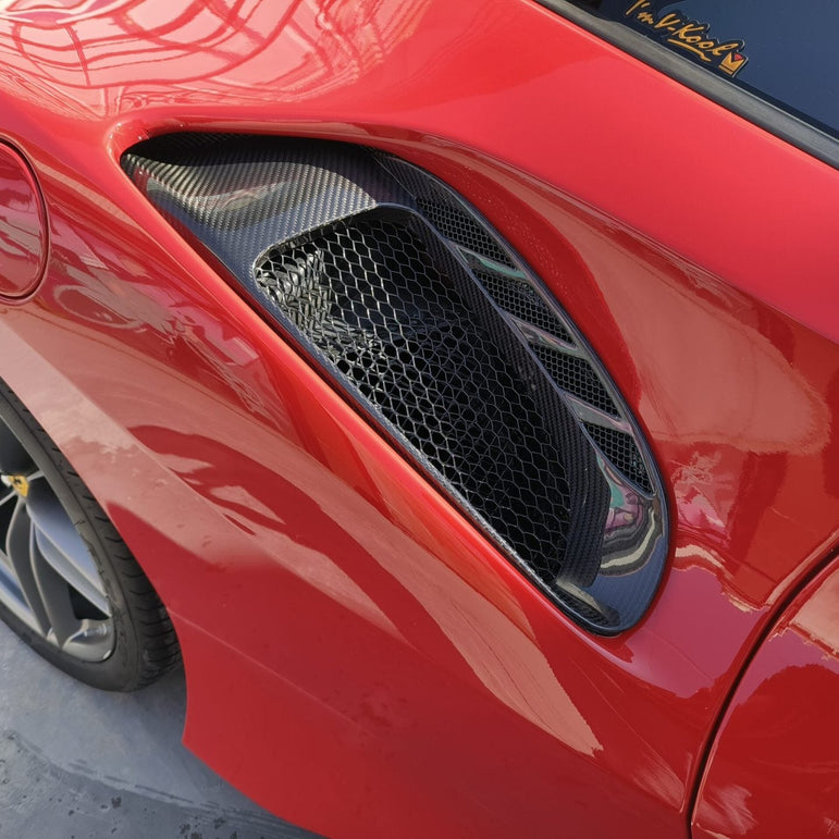 SD Dynamics Full Ferrari 488GTB Upgrade to Pista Conversion Body Kit Aftermarket Carbon Fiber Part / Bodykit - Robot Bodykits
