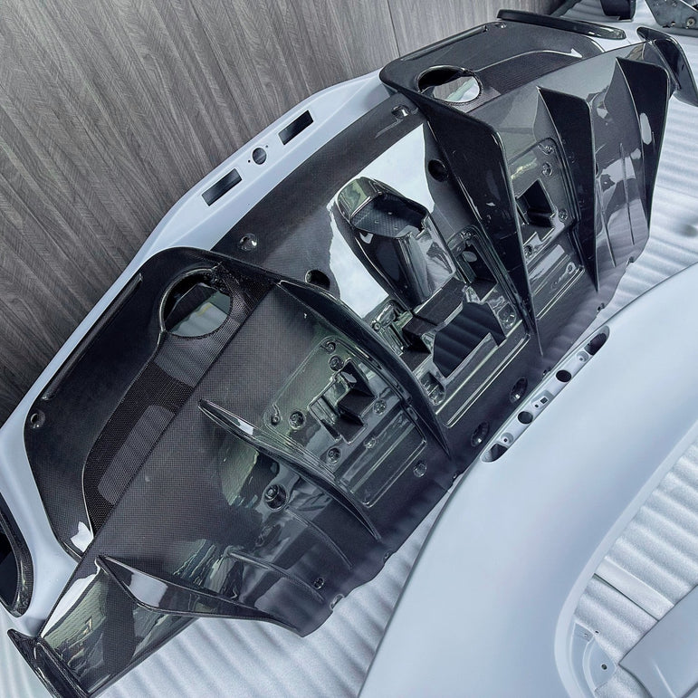 SD Dynamics Full Ferrari 488GTB Upgrade to Pista Conversion Body Kit Aftermarket Carbon Fiber Part / Bodykit - Robot Bodykits