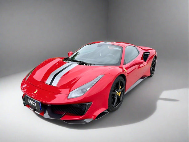 SD Dynamics Full Ferrari 488GTB Upgrade to Pista Conversion Body Kit Aftermarket Carbon Fiber Part / Bodykit - Robot Bodykits