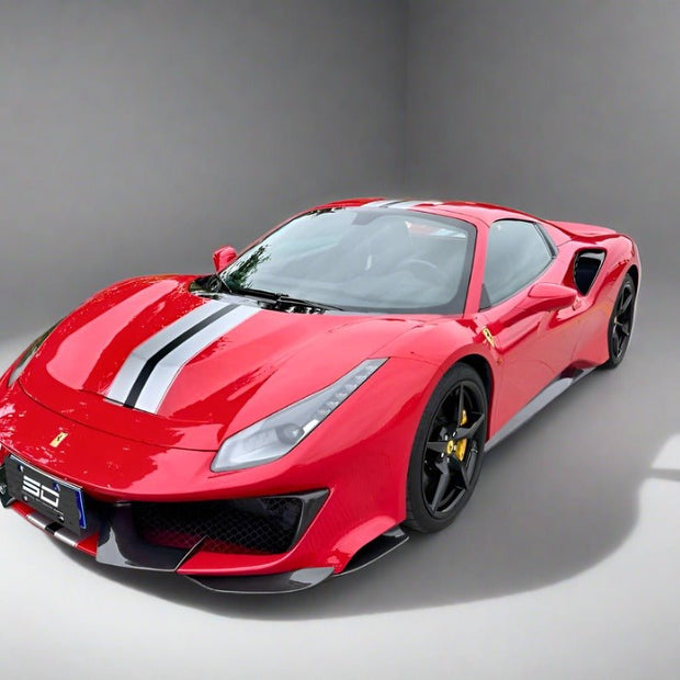 SD Dynamics Full Ferrari 488GTB Upgrade to Pista Conversion Body Kit Aftermarket Carbon Fiber Part / Bodykit - Robot Bodykits