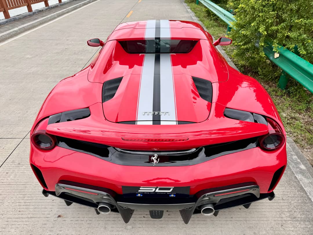 SD Dynamics Full Ferrari 488GTB Upgrade to Pista Conversion Body Kit Aftermarket Carbon Fiber Part / Bodykit - Robot Bodykits