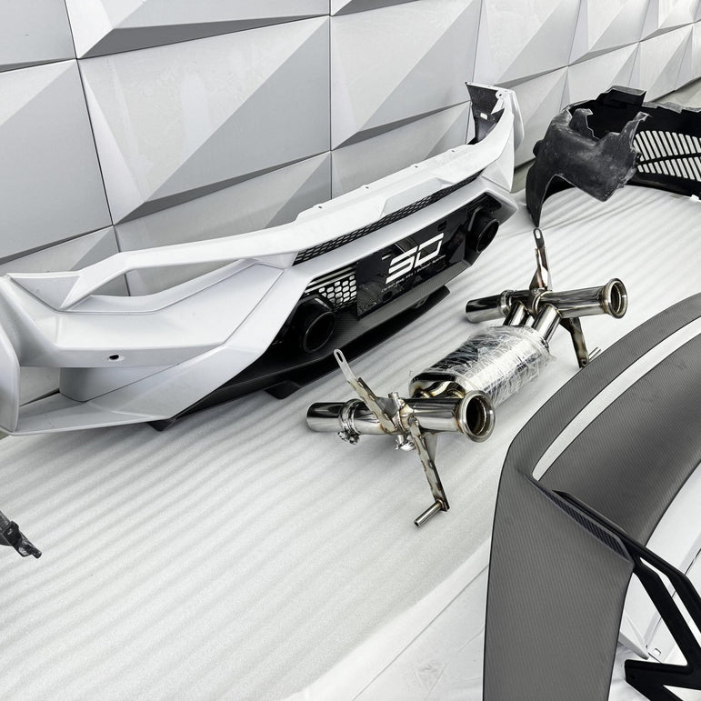 SD Dynamics Lamborghini Huracan to STO Conversion Dry - Carbon Full Body Kit Aftermarket Carbon Fiber Part / Bodykit - Robot Bodykits