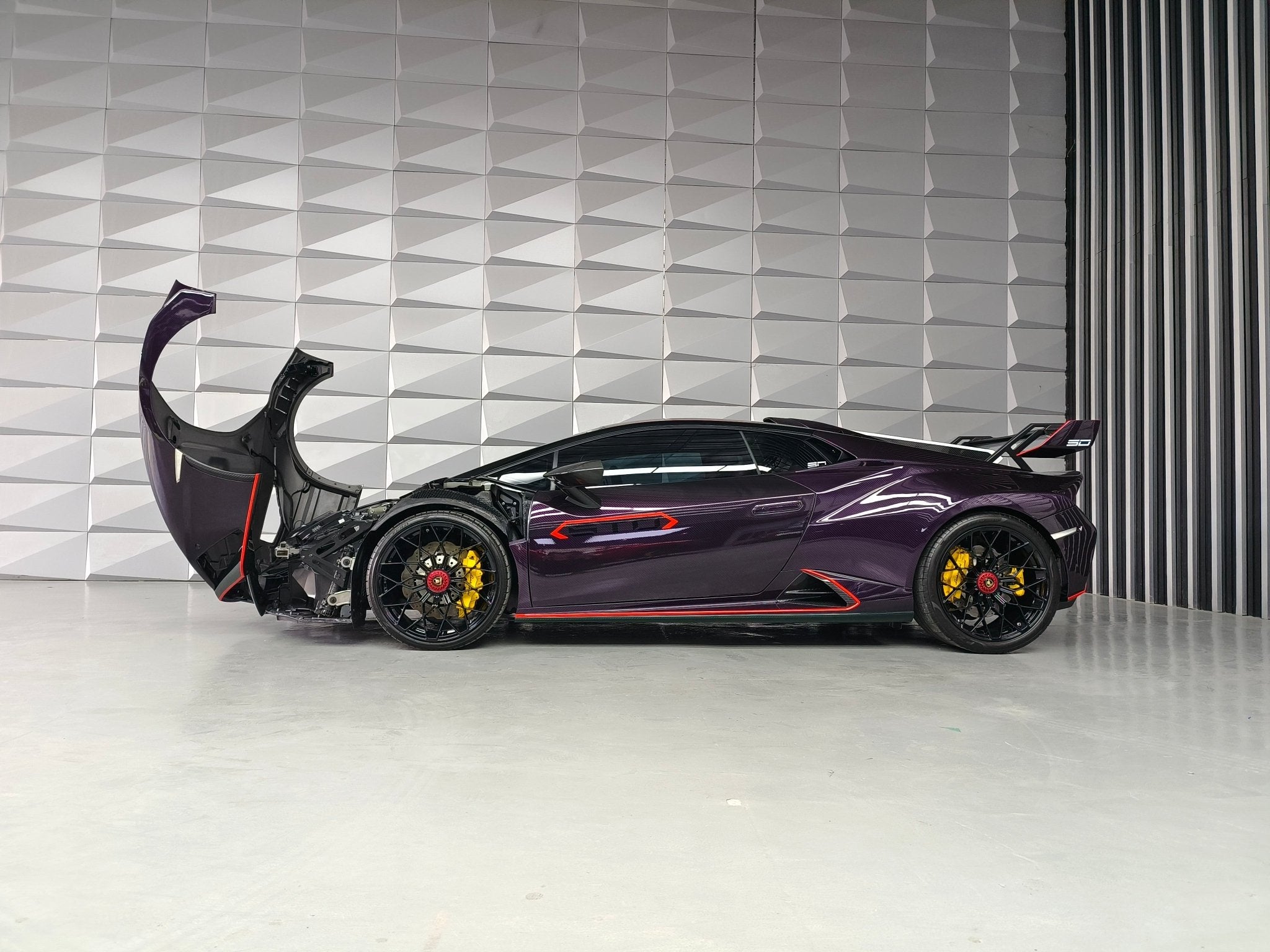 SD Dynamics Lamborghini Huracan to STO Conversion Dry-Carbon Full Body Kit Aftermarket Carbon Fiber Part / Bodykit - Robot Bodykits