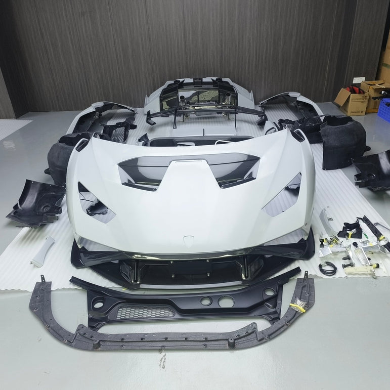 SD Dynamics Lamborghini Huracan to STO Conversion Dry-Carbon Full Body Kit Aftermarket Carbon Fiber Part / Bodykit - Robot Bodykits