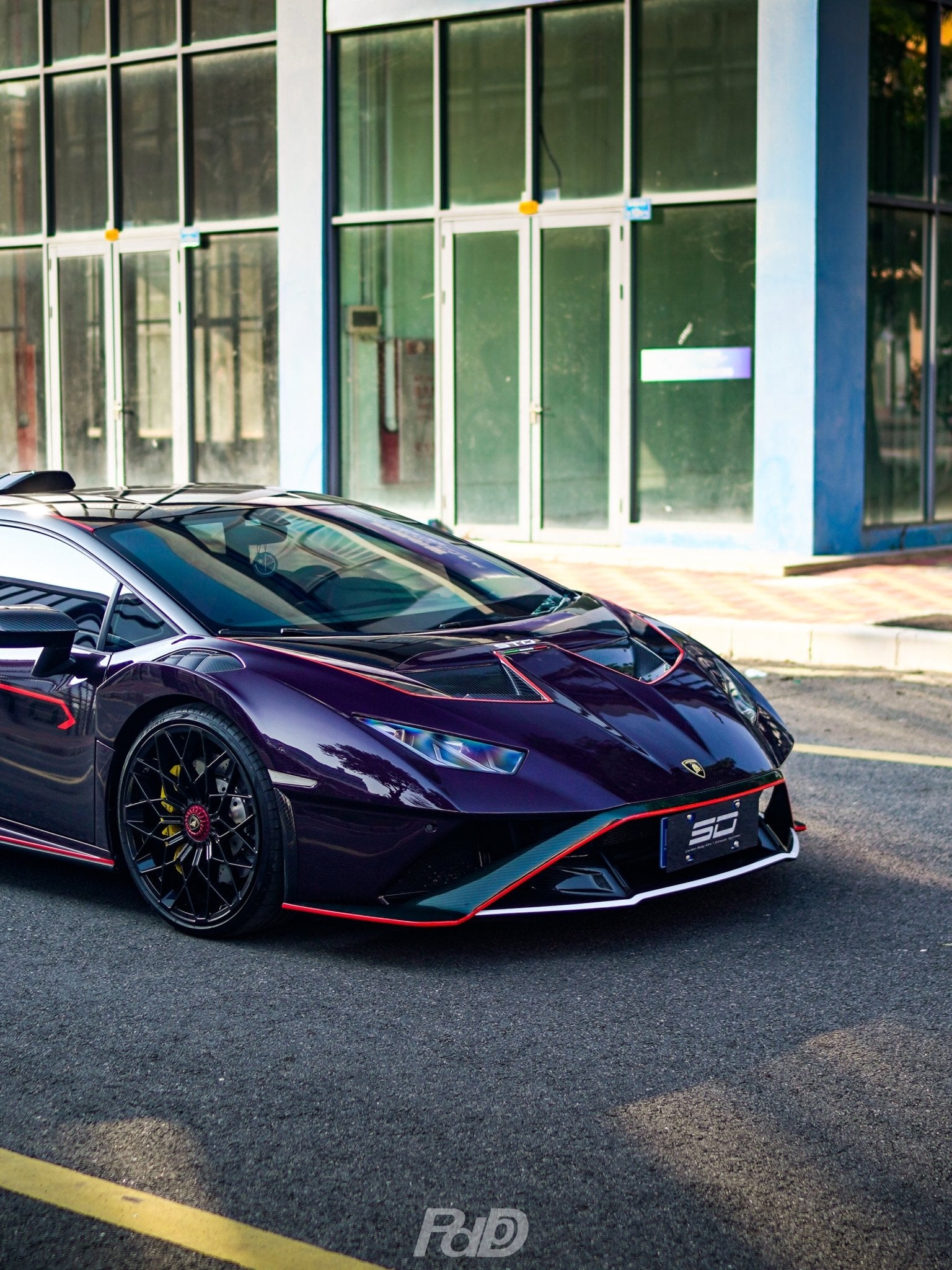 SD Dynamics Lamborghini Huracan to STO Conversion Dry - Carbon Full Body Kit Aftermarket Carbon Fiber Part / Bodykit - Robot Bodykits