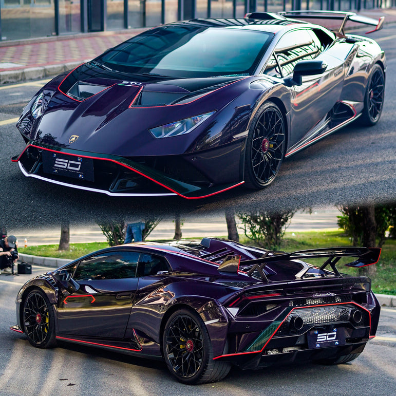 SD Dynamics Lamborghini Huracan to STO Conversion Dry-Carbon Full Body Kit Aftermarket Carbon Fiber Part / Bodykit - Robot Bodykits