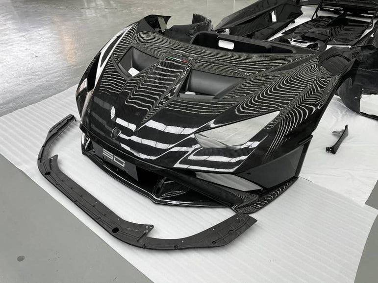 SD Dynamics Lamborghini Huracan to STO Conversion Dry - Carbon Full Body Kit Aftermarket Carbon Fiber Part / Bodykit - Robot Bodykits