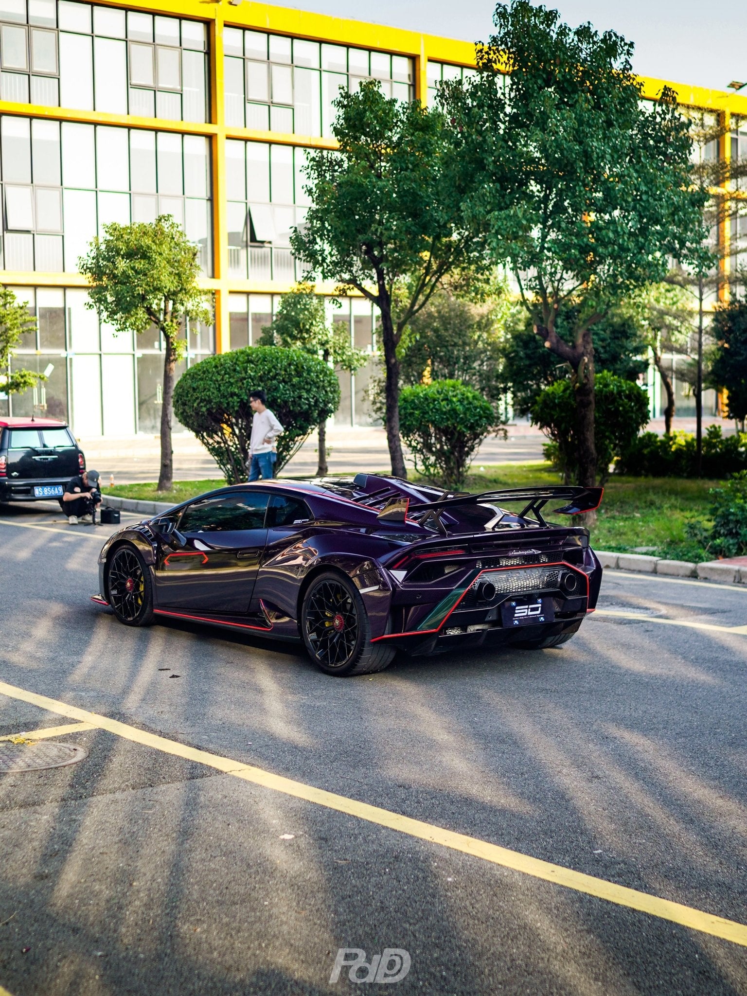 SD Dynamics Lamborghini Huracan to STO Conversion Dry - Carbon Full Body Kit Aftermarket Carbon Fiber Part / Bodykit - Robot Bodykits