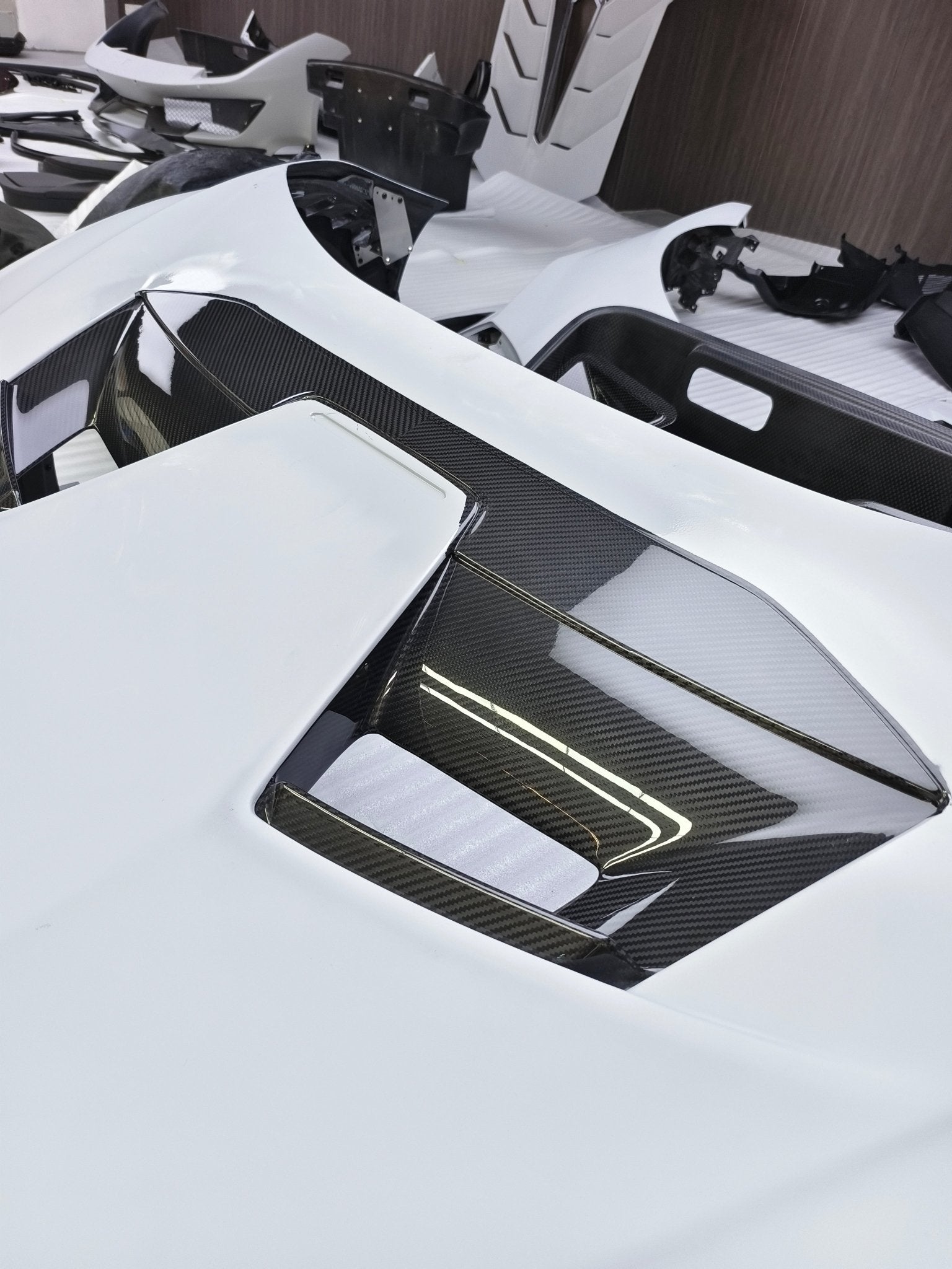 SD Dynamics Lamborghini Huracan to STO Conversion Dry-Carbon Full Body Kit Aftermarket Carbon Fiber Part / Bodykit - Robot Bodykits