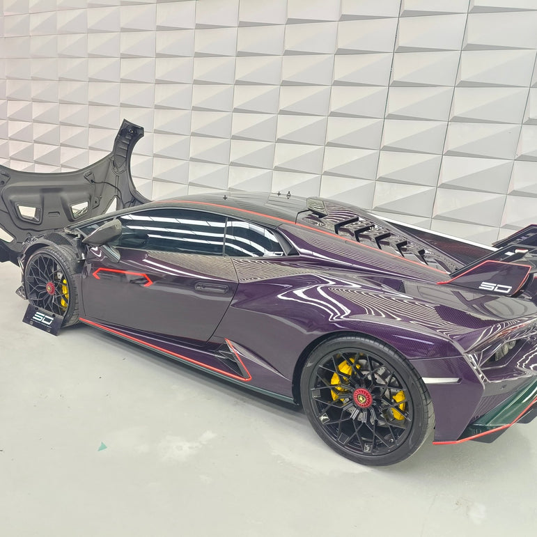 SD Dynamics Lamborghini Huracan to STO Conversion Dry - Carbon Full Body Kit Aftermarket Carbon Fiber Part / Bodykit - Robot Bodykits