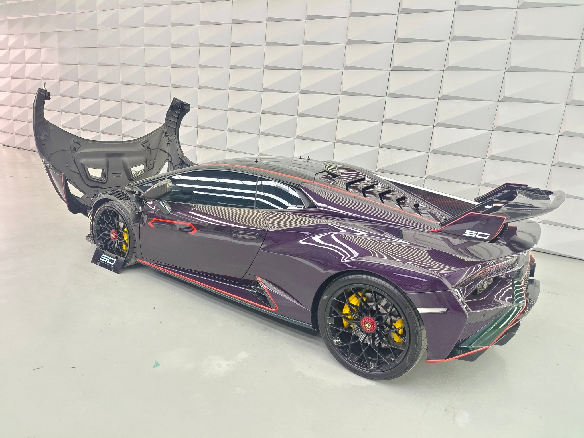 SD Dynamics Lamborghini Huracan to STO Conversion Dry - Carbon Full Body Kit Aftermarket Carbon Fiber Part / Bodykit - Robot Bodykits