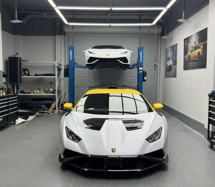 SD Dynamics Lamborghini Huracan to STO Conversion Dry - Carbon Full Body Kit Aftermarket Carbon Fiber Part / Bodykit - Robot Bodykits