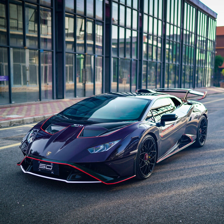 SD Dynamics Lamborghini Huracan to STO Conversion Dry - Carbon Full Body Kit Aftermarket Carbon Fiber Part / Bodykit - Robot Bodykits