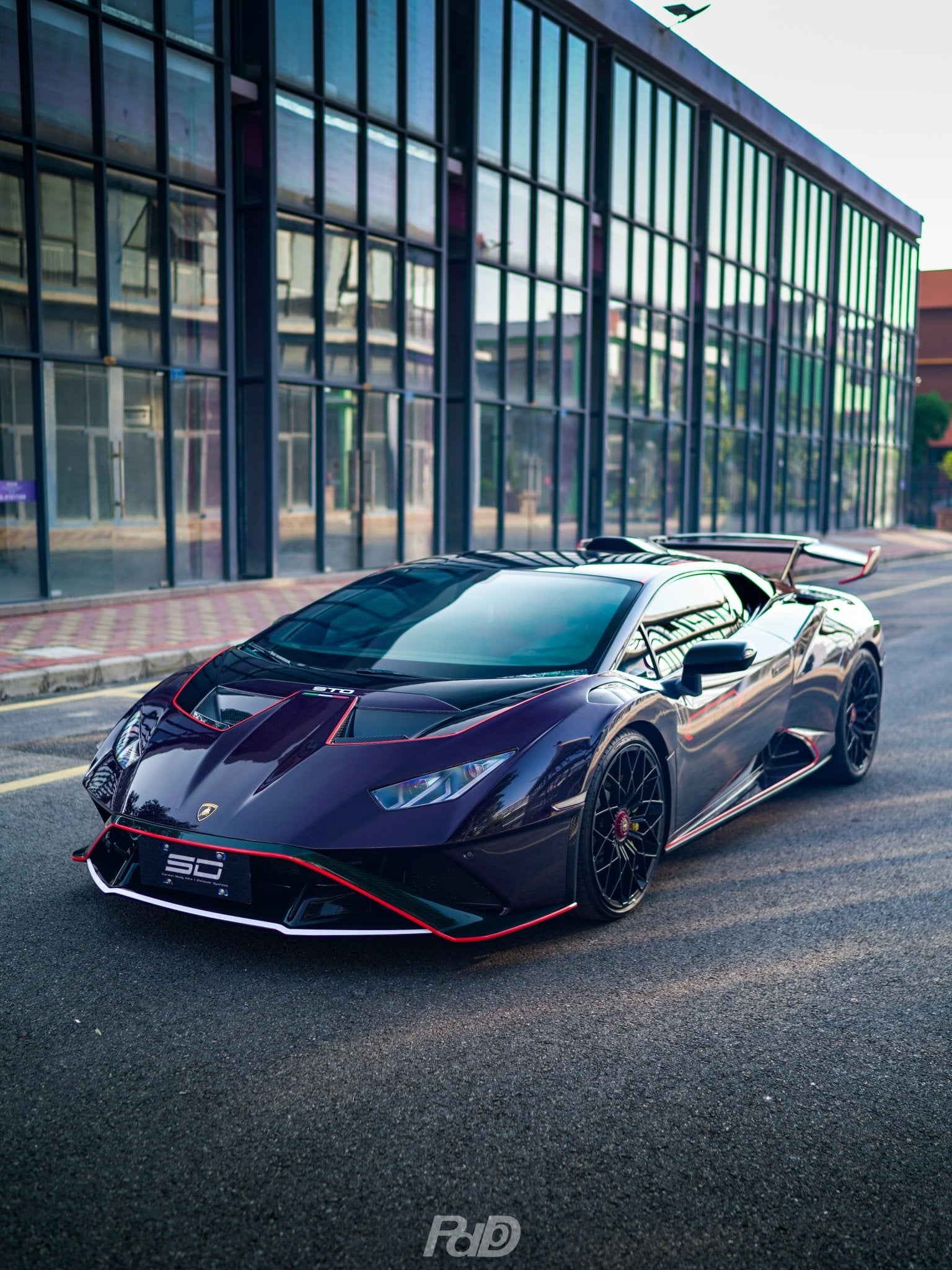 SD Dynamics Lamborghini Huracan to STO Conversion Dry - Carbon Full Body Kit Aftermarket Carbon Fiber Part / Bodykit - Robot Bodykits