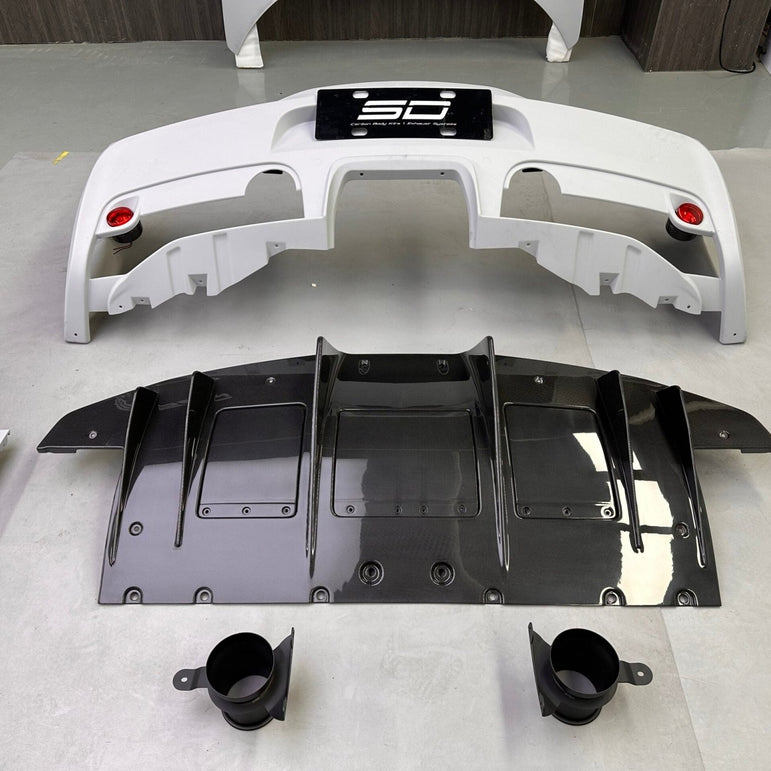 SD Ferrari 458 Italia / Spider Speciale Style Conversion Dry - Carbon Body Kit – Real Prepreg Dry Carbon Aftermarket Carbon Fiber Part / Bodykit - Robot Bodykits