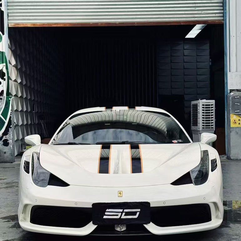 SD Ferrari 458 Italia / Spider Speciale Style Conversion Dry - Carbon Body Kit – Real Prepreg Dry Carbon Aftermarket Carbon Fiber Part / Bodykit - Robot Bodykits