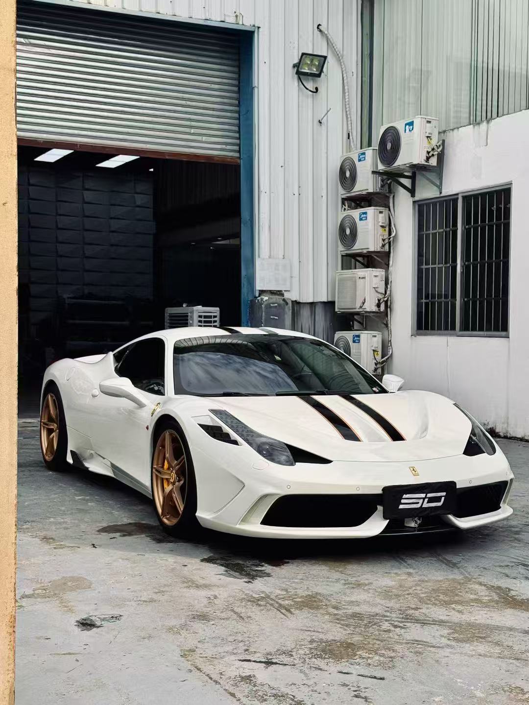 SD Ferrari 458 Italia / Spider Speciale Style Conversion Dry - Carbon Body Kit – Real Prepreg Dry Carbon Aftermarket Carbon Fiber Part / Bodykit - Robot Bodykits
