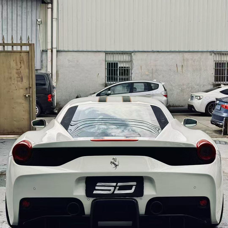 SD Ferrari 458 Italia / Spider Speciale Style Conversion Dry - Carbon Body Kit – Real Prepreg Dry Carbon Aftermarket Carbon Fiber Part / Bodykit - Robot Bodykits