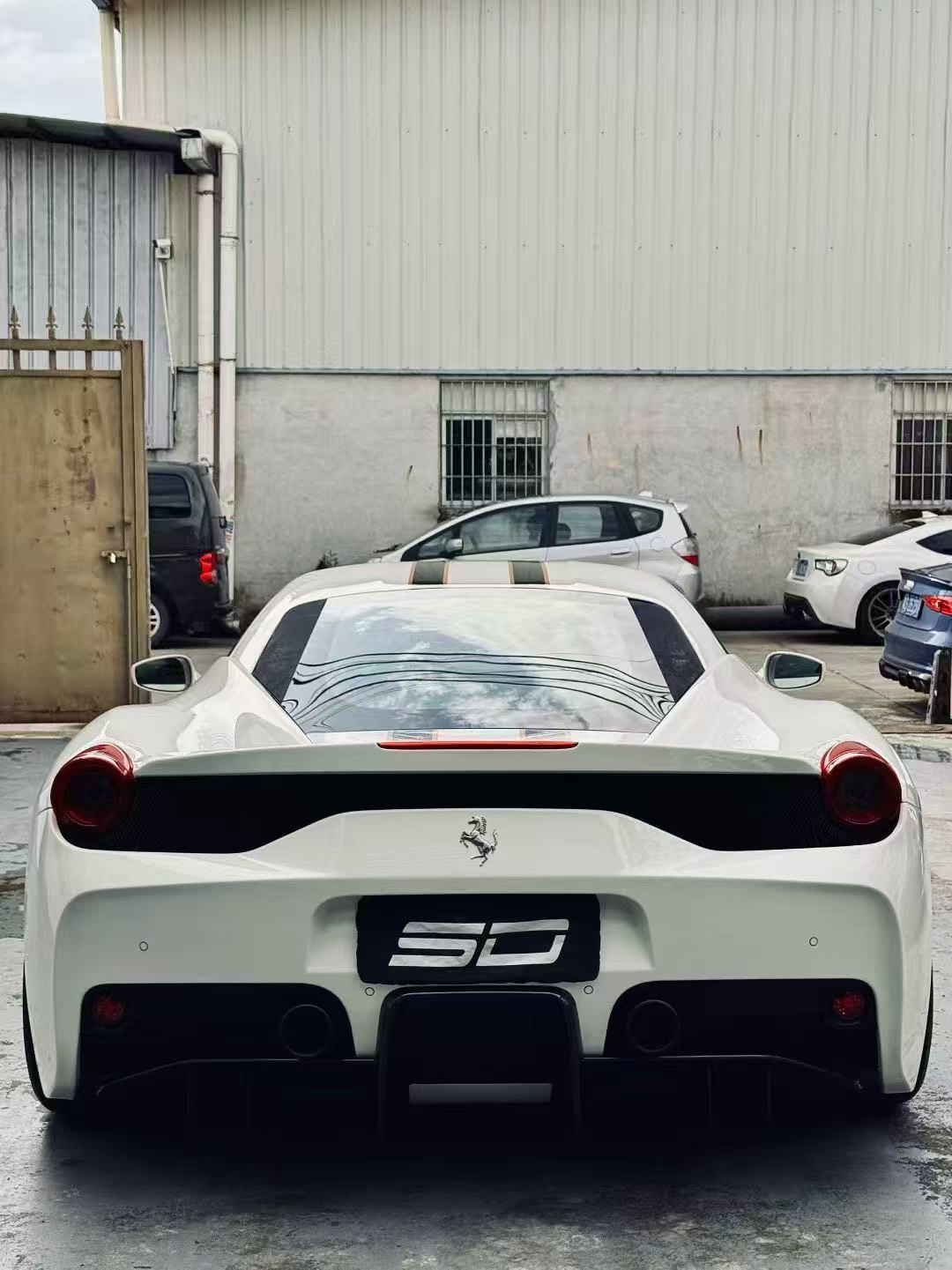 SD Ferrari 458 Italia / Spider Speciale Style Conversion Dry - Carbon Body Kit – Real Prepreg Dry Carbon Aftermarket Carbon Fiber Part / Bodykit - Robot Bodykits