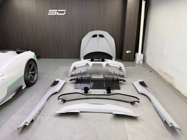 SD Ferrari 458 Italia / Spider Speciale Style Conversion Dry - Carbon Body Kit – Real Prepreg Dry Carbon Aftermarket Carbon Fiber Part / Bodykit - Robot Bodykits
