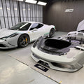 SD Ferrari 458 Italia / Spider Speciale Style Conversion Dry - Carbon Body Kit – Real Prepreg Dry Carbon Aftermarket Carbon Fiber Part / Bodykit - Robot Bodykits