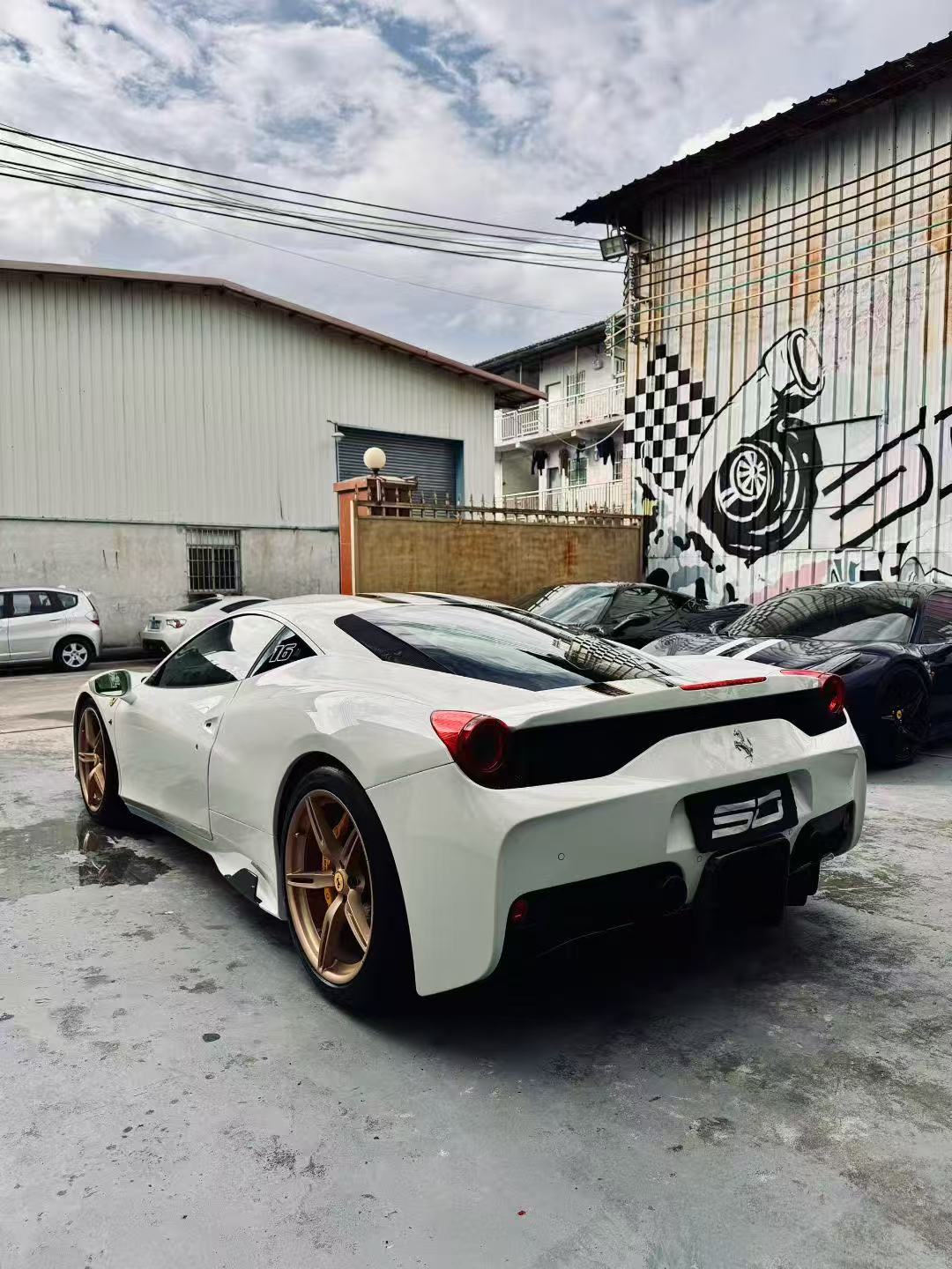 SD Ferrari 458 Italia / Spider Speciale Style Conversion Dry - Carbon Body Kit – Real Prepreg Dry Carbon Aftermarket Carbon Fiber Part / Bodykit - Robot Bodykits