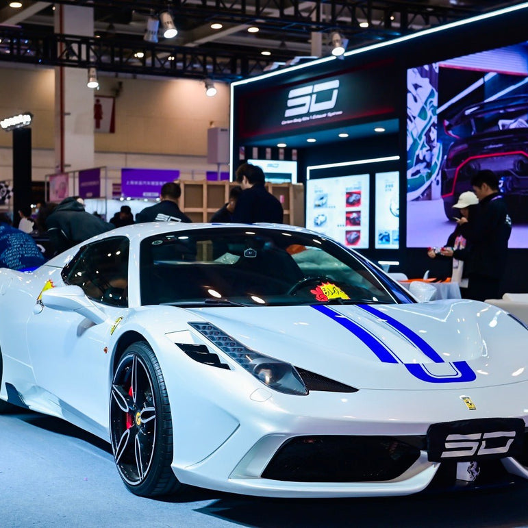 SD Ferrari 458 Italia / Spider Speciale Style Conversion Dry - Carbon Body Kit – Real Prepreg Dry Carbon Aftermarket Carbon Fiber Part / Bodykit - Robot Bodykits