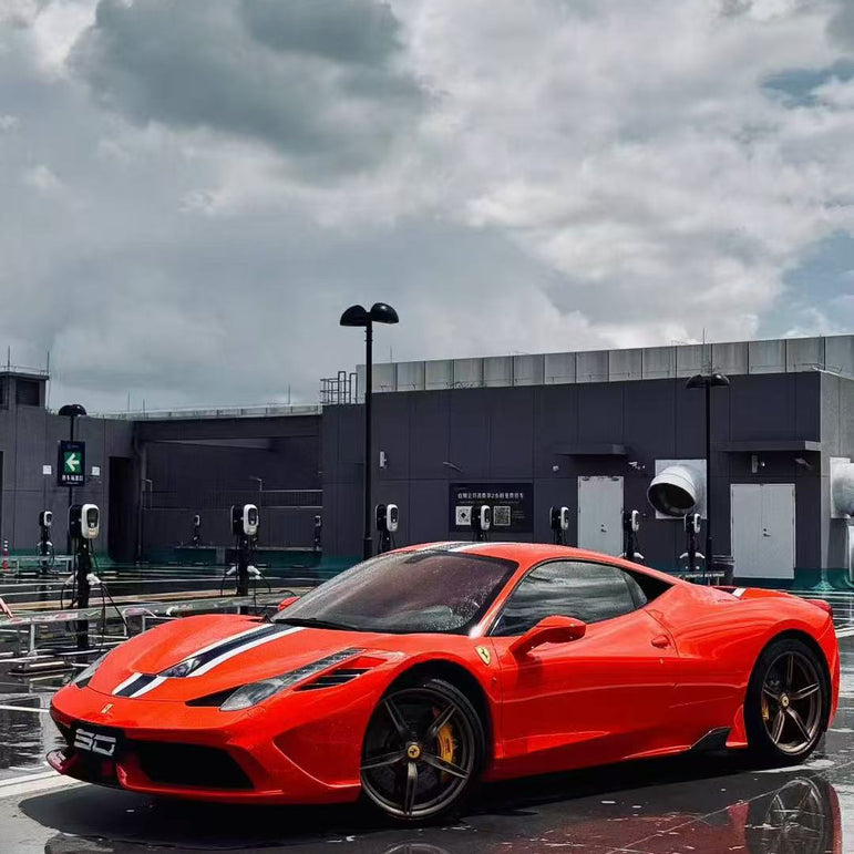SD Ferrari 458 Italia / Spider Speciale Style Conversion Dry - Carbon Body Kit – Real Prepreg Dry Carbon Aftermarket Carbon Fiber Part / Bodykit - Robot Bodykits
