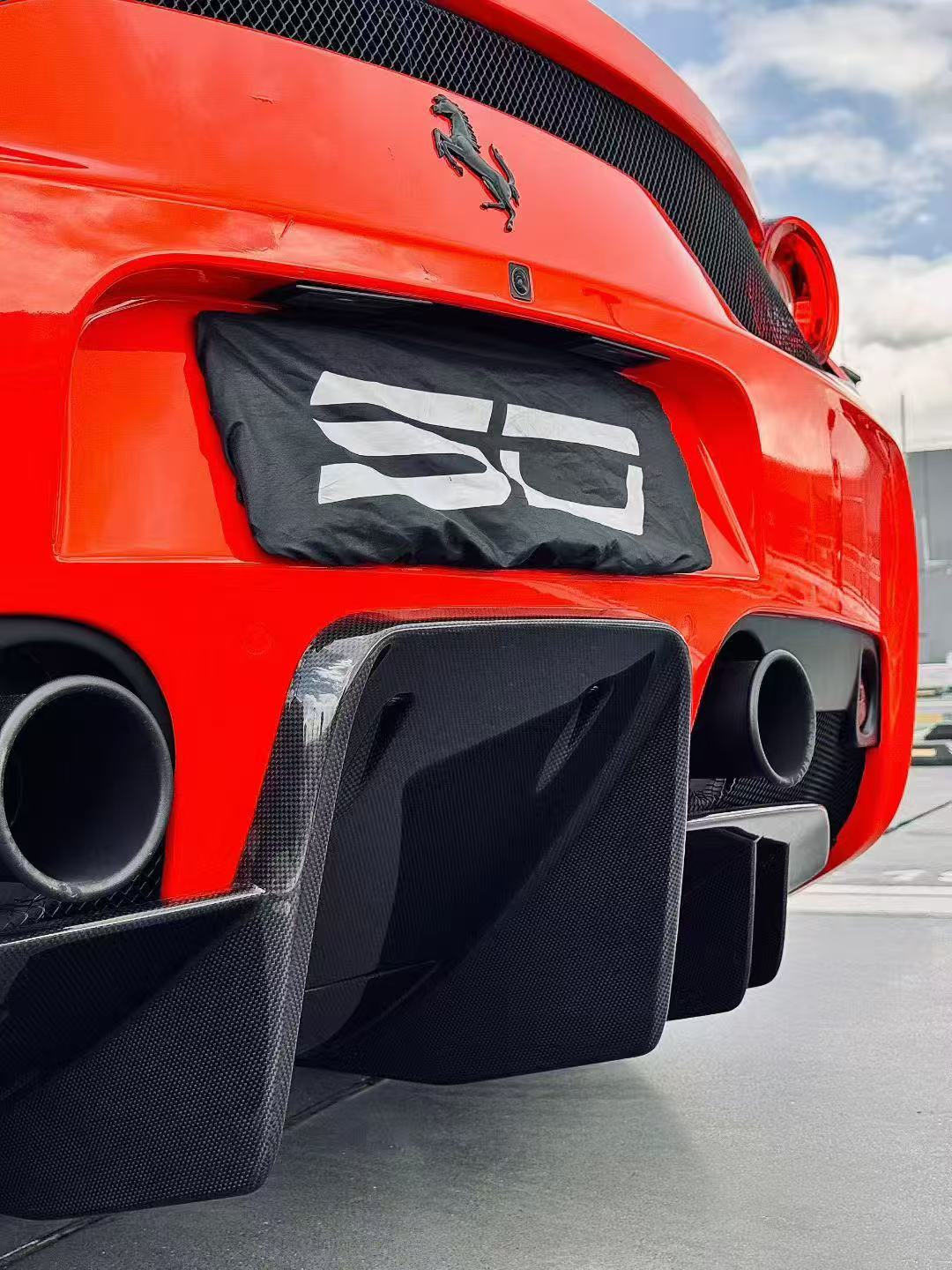 SD Ferrari 458 Italia / Spider Speciale Style Conversion Dry - Carbon Body Kit – Real Prepreg Dry Carbon Aftermarket Carbon Fiber Part / Bodykit - Robot Bodykits