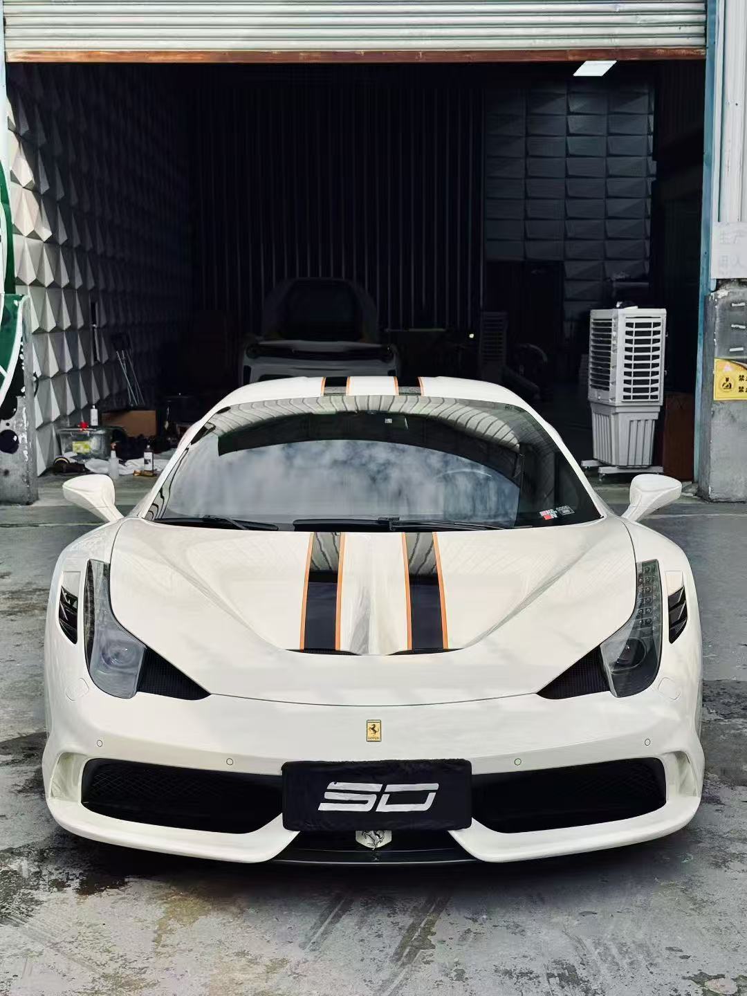 SD Ferrari 458 Italia / Spider Speciale Style Conversion Dry - Carbon Body Kit – Real Prepreg Dry Carbon Aftermarket Carbon Fiber Part / Bodykit - Robot Bodykits