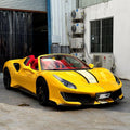 SD Full Ferrari 488GTB Upgrade to Pista Conversion Body Kit Aftermarket Carbon Fiber Part / Bodykit - Robot Bodykits