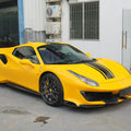 SD Full Ferrari 488GTB Upgrade to Pista Conversion Body Kit Aftermarket Carbon Fiber Part / Bodykit - Robot Bodykits