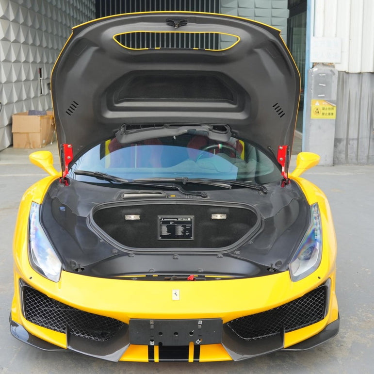 SD Full Ferrari 488GTB Upgrade to Pista Conversion Body Kit Aftermarket Carbon Fiber Part / Bodykit - Robot Bodykits