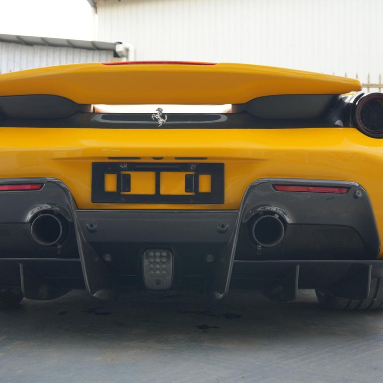 SD Full Ferrari 488GTB Upgrade to Pista Conversion Body Kit Aftermarket Carbon Fiber Part / Bodykit - Robot Bodykits