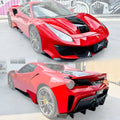 SD Full Ferrari 488GTB Upgrade to Pista Conversion Body Kit Aftermarket Carbon Fiber Part / Bodykit - Robot Bodykits
