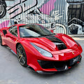 SD Full Ferrari 488GTB Upgrade to Pista Conversion Body Kit Aftermarket Carbon Fiber Part / Bodykit - Robot Bodykits