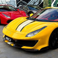 SD Full Ferrari 488GTB Upgrade to Pista Conversion Body Kit Aftermarket Carbon Fiber Part / Bodykit - Robot Bodykits